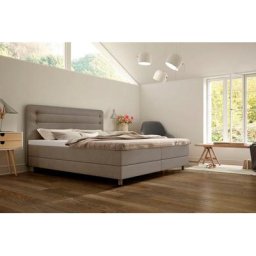 Schlaraffia Boxspringbett Fidelio, inkl. BULTEX® Topper, Holzfuß in Eiche