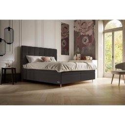 Schlaraffia Boxspringbett Aida, inkl. BULTEX® Topper, Metallfuß in chrom