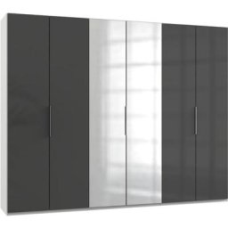 Fresh To Go Kleiderschrank Level mit Glas- und Spiegeltüren