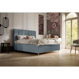 Schlaraffia Boxspringbett Aida, inkl. BULTEX® Topper, Metallfuß in chrom