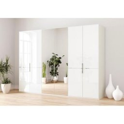 GALLERY M branded by Musterring Drehtürenschrank Imola W inkl. Einlegeböden und Kleiderstangen, mit Glas- und Spiegeltüren