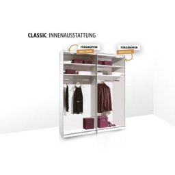 STAUD Schwebetürenschrank Sinfonie Plus Mit vier verschiedenen Ausstattungsvarianten