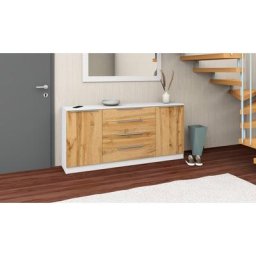borchardt Möbel Kommode Oliva, Breite 166 cm, mit 4 Schubkästen
