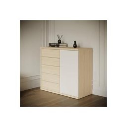 TemaHome Kommode Hugo, mit Schubladen und Tür