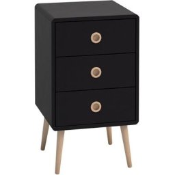 Home affaire Nachtkommode Softline, im Retrolook, Breite 41,5 cm