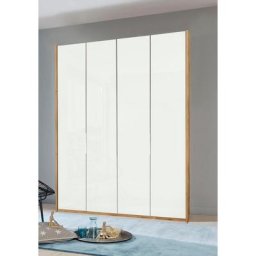 Fresh To Go Kleiderschrank Level Türen vollflächig mit farbigem Glas