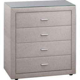 ADA trendline Nachttisch Darcy, mit Glasplatte
