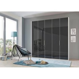 Fresh To Go Kleiderschrank Level Türen vollflächig mit farbigem Glas