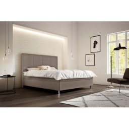 Schlaraffia Boxspringbett Saga, inkl. BULTEX® Topper, Metallfuß in Chrom