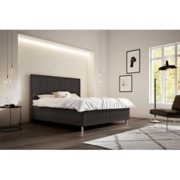 Schlaraffia Boxspringbett Saga, inkl. BULTEX® Topper, Metallfuß in Chrom