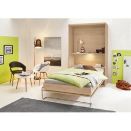 priess Schrankbett Ancona mit Regal und LED-Beleuchtung
