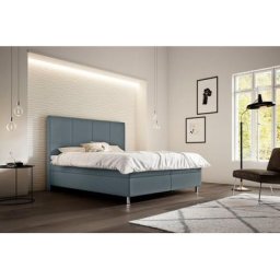 Schlaraffia Boxspringbett Saga, inkl. BULTEX® Topper, Metallfuß in Chrom