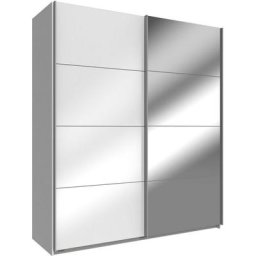 Wimex Schwebetürenschrank Easy mit Glas und Spiegel