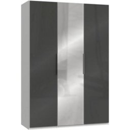 Fresh To Go Kleiderschrank Level mit Glas- und Spiegeltüren