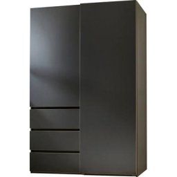 rauch Schwebetürenschrank Yubari grifflose Front, Schubkästen mit Selbsteinzug und Dämpfung