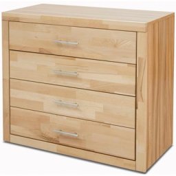 Home affaire Schubkastenkommode, Triest», mit 4 Schubladen, Breite 90 cm