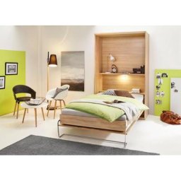 priess Schrankbett Ancona mit Regal und LED-Beleuchtung