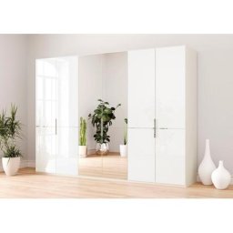GALLERY M branded by Musterring Drehtürenschrank Imola W inkl. Einlegeböden und Kleiderstangen, mit Glas- und Spiegeltüren