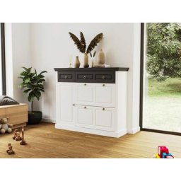 Home affaire Kommode Basilico, Aus massiver Kiefer