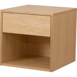 COUCH Nachttisch Bett-Beistand, MDF, Schublade, in verschiedenen Farbvarianten, Breite ca. 39,9 cm