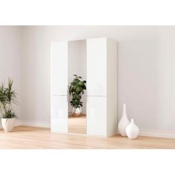 GALLERY M branded by Musterring Drehtürenschrank Imola W inkl. Einlegeböden und Kleiderstangen, mit Glas- und Spiegeltüren