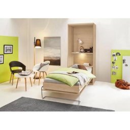 priess Schrankbett Ancona mit Regal und LED-Beleuchtung