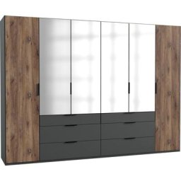 Fresh To Go Drehtürenschrank Winnipeg mit Spiegel