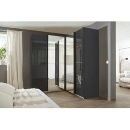 rauch Schwebetürenschrank Quadra Eckschrank inkl. Türendämpfer, mit Glas-/Spiegeltüren