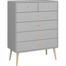 Home affaire Kommode Softline, im Retro Look, Breite 81,5 cm