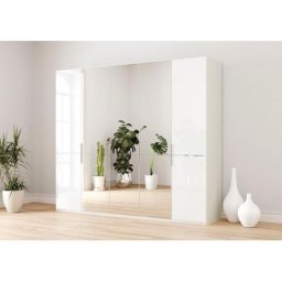 GALLERY M branded by Musterring Drehtürenschrank Imola W inkl. Einlegeböden und Kleiderstangen, mit Glas- und Spiegeltüren