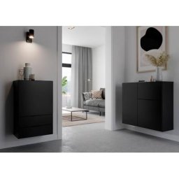 FMD Kommode Dark, Breite 89 cm