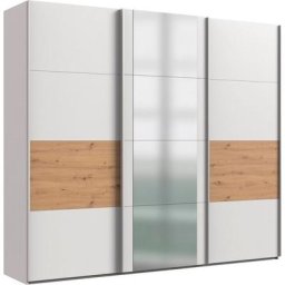 Wimex Schwebetürenschrank Barmbek mit 2 Stoffboxen und zusätzlichen Einlegeböden