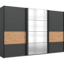 Wimex Schwebetürenschrank Barmbek mit 2 Stoffboxen und zusätzlichen Einlegeböden