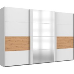 Wimex Schwebetürenschrank Barmbek mit 2 Stoffboxen und zusätzlichen Einlegeböden