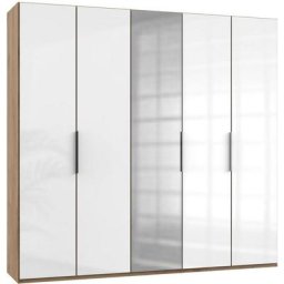 Fresh To Go Kleiderschrank Level mit Glas- und Spiegeltüren