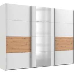 Wimex Schwebetürenschrank Barmbek mit 2 Stoffboxen und zusätzlichen Einlegeböden