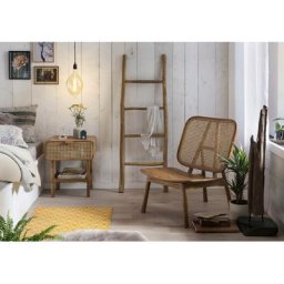 SIT Nachtkonsole, mit Wiener Geflecht, Nachttisch in zierlicher Optik