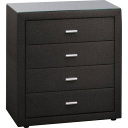 ADA trendline Nachttisch Darcy, mit Glasplatte