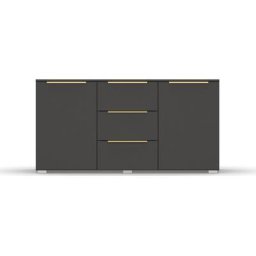 rauch Kommode Skat Glamour, mit goldenen Griffen