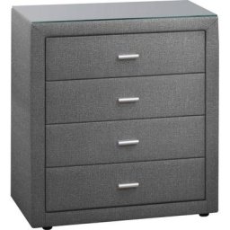 ADA trendline Nachttisch Darcy, mit Glasplatte