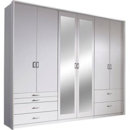 rauch Drehtürenschrank Wildberg mit Schubkästen und Passepartout-Rahmen