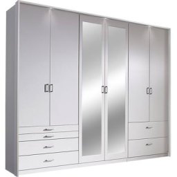 rauch Drehtürenschrank Wildberg mit Schubkästen und Passepartout-Rahmen