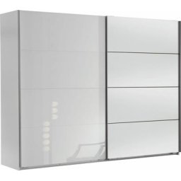 Wimex Schwebetürenschrank Easy mit Glas und Spiegel