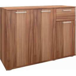 borchardt Möbel Kommode Tim, Breite 100 cm, glänzende Metallgriffe