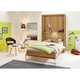 priess Schrankbett Ancona mit Regal und LED-Beleuchtung