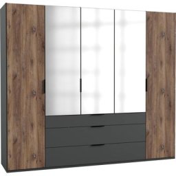 Fresh To Go Drehtürenschrank Winnipeg mit Spiegel
