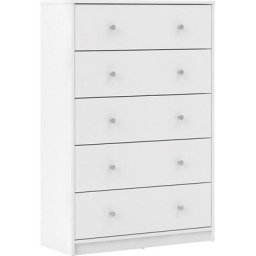 Home affaire Schubkastenkommode, Mit viel Stauraum, graue Knopfgriffe, 72,4 x 108,1 x 29,8 cm
