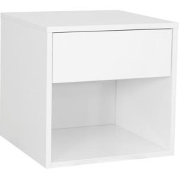 COUCH Nachttisch Bett-Beistand, MDF, Schublade, in verschiedenen Farbvarianten, Breite ca. 39,9 cm