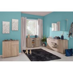 borchardt Möbel Kommode Tim, Breite 100 cm, glänzende Metallgriffe