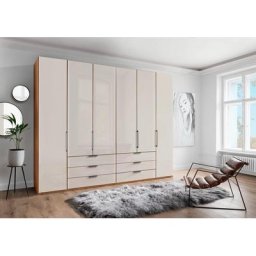 WIEMANN Drehtürenschrank Monaco mit Glasfront sowie hochwertige Beschläge inkl. Dämpfung